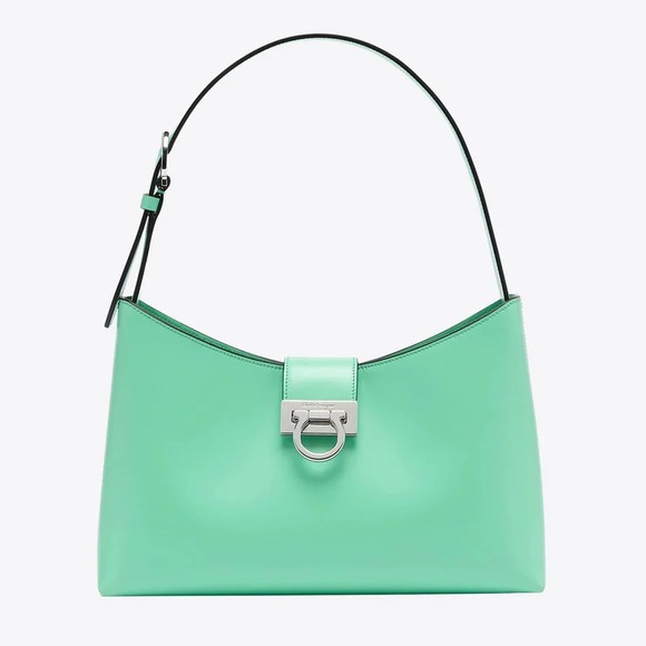 Salvatore Ferragamo Handbags - Salvatore Ferragamo Trifolio Small Leather Shoulder Bag